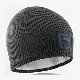Unisex Wintermütze, LOGO BEANIE, Schwarz, Einheitsgröße, L36685000