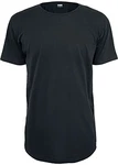 Urban Classics Herren Shaped Long Tee T-Shirt Schwarz