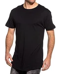 Urban Classics Herren Shaped Long Tee T-Shirt Schwarz