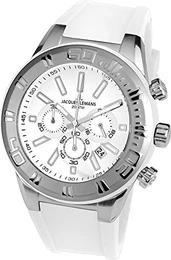 Herren Armbanduhr Chronograph Quarz Silikon 1-1820C