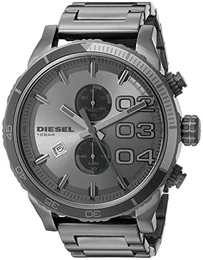 Herren Chronograph Quarz Uhr mit Edelstahl Armband DZ4314