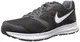 Nike Herren Downshifter 6 Laufschuhe, Schwarz (Black/White-Dark Magnet Grey 003), 42.5 EU