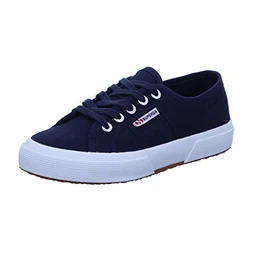 Klassischer Bass-Sneaker von Mixed Cotu, Marineblau, Fwhite, 43 EU
