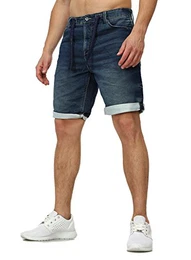 Sweat Jeans Denim Jogger Shorts Sommer Kurze Hose 98-86 dunkelblau dunkelblau W31