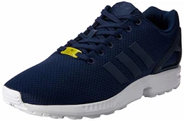 Unisex-Erwachsene ZX Flux Low-Top Sneakers,Blau (New Navy/New Navy/Running White),44 EU