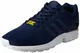 adidas Unisex-Erwachsene ZX Flux Low-Top Sneakers,Blau (New Navy/New Navy/Running White),44 EU