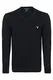 GANT Herren Cotton Wool V-Neck Pullover, Black (Black 5), Medium