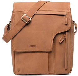 LEABAGS Umhängetasche Amsterdam Weiß