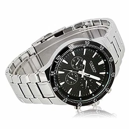 Curren Herren Armbanduhr/Sport-Armbanduhr, Armband aus Edelstahl, wasserdicht, luxuriöses Fashion-Accessoire, Business-/Casual-Look
