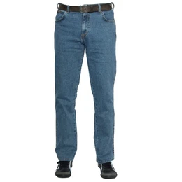 Herren Texas Jeans, MITTEL-BLAU, 36W / 34L