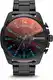 Diesel Herren Chronograph Quarz Uhr mit Edelstahl Armband DZ4318