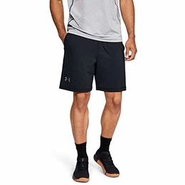 Herren Kurze Hose UA RAID 8 Shorts, Schwarz, MD, 1257825-001