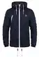 SOLID SDTilden Herren Übergangsjacke Herrenjacke Jacke mit Kapuze Kordelzug Reißverschluss Brusttasche Eingrifftaschen Regular fit, Größe:M, Farbe:Insignia Blue (1991)