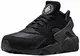 Nike Herren AIR Huarache Sneaker, Schwarz Black White Black 003, 44 EU