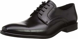 Herren schuh Danville, Schlichter Business-Halbschuh, Schwarz, 38 EU