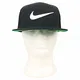 Nike Herren Swoosh Kappe Pro, black/pine green/white, One Size, 639534-011
