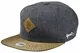 DJINNS - Glencheck (grey) - Snapback Cap