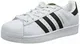 adidas Unisex-Erwachsene Superstar Low-Top, Weiß (Ftwr White/Core Black/Ftwr White), 42 EU