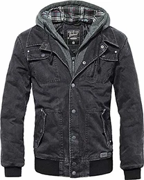Dayton Jacke Charcoal-grau, incl. herausnehmbarem Sweateinsatz, Größe XL
