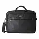 Amazon Basics kompakte Laptoptasche, Umhängetasche/Tragetasche mit Taschen zur Aufbewahrung von Zubehör, für Laptops bis zu (17,3 zoll - 44 cm), Schwarz, 1 Stück