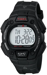 Herren Ironman Classic 30 Schwarze Harz-Armbanduhr T5K822