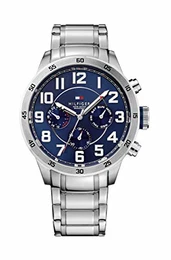 Herren Analog Quarz Uhr mit Edelstahl Armband 1791053