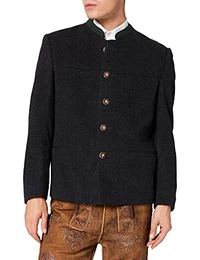 Herren Stachus Jacke, Grau (anthrazit), Large (Herstellergröße: 52)
