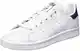 adidas Unisex-Erwachsene Stan Smith Basketballschuhe, Weiß (Running White/New Navy), 43 1/3 EU