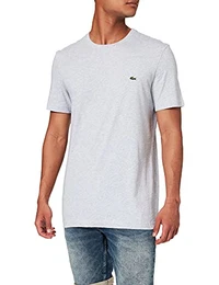 Herren T-Shirt TH2038-00 Einfarbig, Grau (SILVER CHINE CCA), Gr. 6 (Herstellergröße: XL)