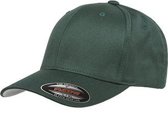 Flexfit Baseball Cap Wooly Combed Grün Flexfit Baseball Cap Wooly Combed Grün