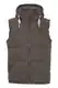 Solid Dry Herren Weste Steppweste Outdoor Weste Mit Kapuze Und Stehkragen, Größe:M, Farbe:Dark Grey (2890)