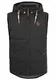 !Solid Dry Herren Weste Steppweste Outdoor Weste Mit Kapuze Und Stehkragen, Größe:M, Farbe:Black (9000)