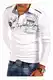 MT Styles Langarm Poloshirt Ambition T-Shirt R-0682 [Weiß,