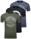 JACK & JONES Herren Jeans Tee SS 22 3er, Set 1, M
