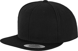 Classic Snapback Cap (Uni, schwarz-schwarz)