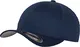 Flexfit Unisex Baseball Cap Wooly Combed, Kappe ohne Verschluss für Herren, Damen und Kinder, Farbe navy, Größe XS/S