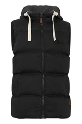 Blend Herren Steppweste mit Kapuze schwarz (701942)