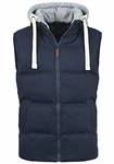 Blend Herren Steppweste mit Kapuze marineblau (701942)