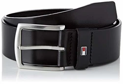 Tommy Hilfiger Herren New Denton Belt 4.0 Gürtel Schwarz