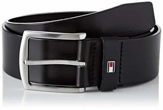 Tommy Hilfiger Herren New Denton Belt 4.0 Gürtel Schwarz