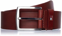 Tommy Hilfiger Herren New Denton Belt 4.0 Gürtel Braun
