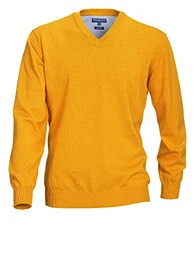 Pullover Uni 42 gelb M