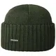 Stetson Northport Wintermütze aus Merinowolle - Mütze Made in Italy - Seemannsmütze für Damen/Herren - Wollmütze Herbst/Winter - Merinomütze Oliv One Size
