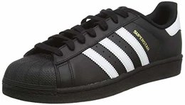 Originals Superstar Foundation Herren Sneakers, B27140, Schwarz (Core Black/Ftwr White/Core Black), EU 42