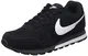 Nike Md Runner 2, Herren Gymnastikschuhe, Schwarz (Black/White-Anthracite 010), 43 EU
