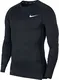 Nike Herren Kompressionsshirt Pro Cool Compression Ls Langarm, Schwarz/Dark Grey/White, M