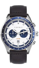 Esprit Herren-Armbanduhr Ryan Chronograph Quarz Leder ES108241002