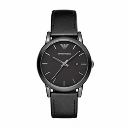 Herren Analog Quarz Uhr mit Leder Armband AR1732