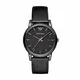 Emporio Armani Herren Analog Quarz Uhr mit Leder Armband AR1732