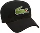 Lacoste Herren Rk8217 Baseball Cap, Schwarz (Noir), One Size (Herstellergröße: TU)